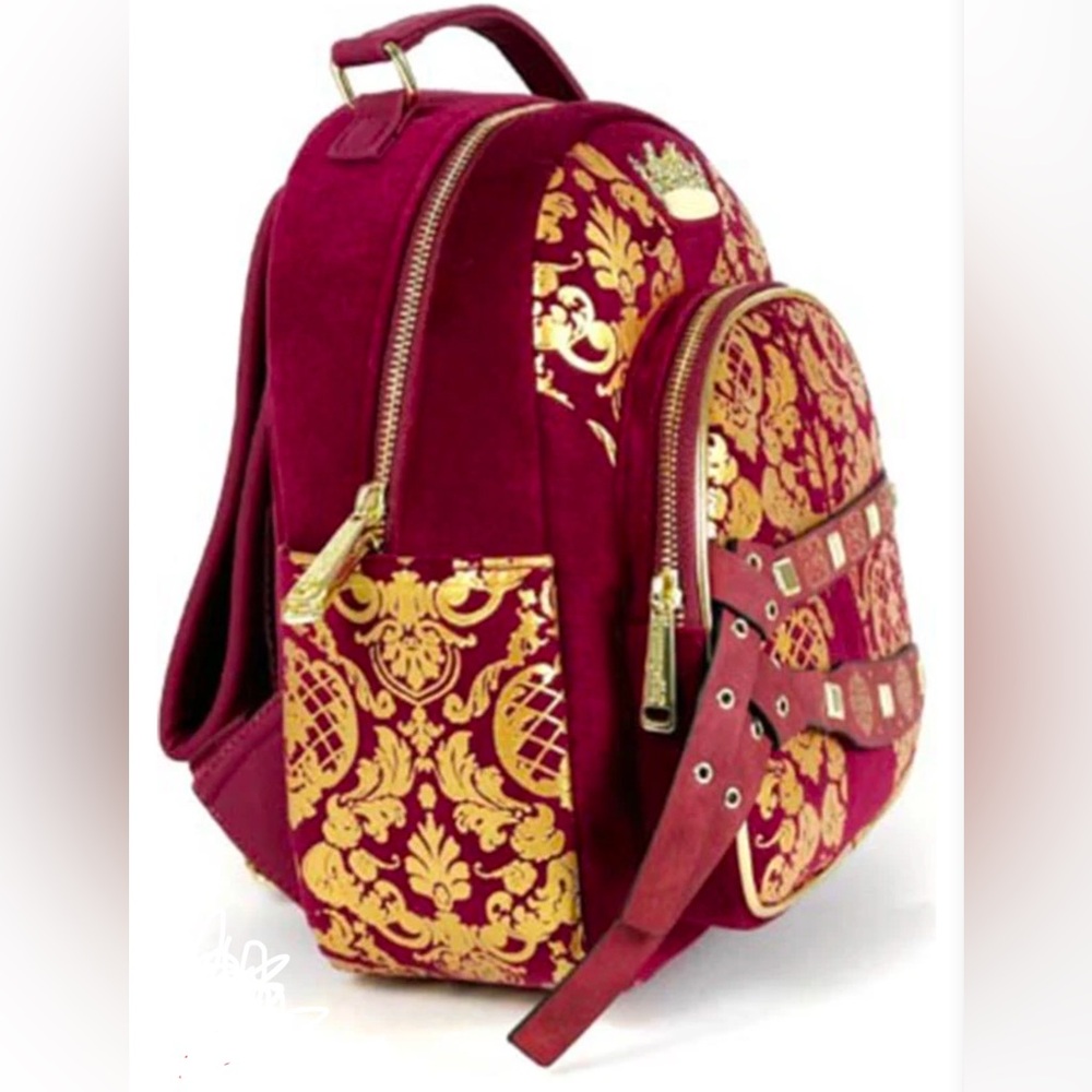 Loungefly Game of Thrones Joffrey Cosplay Mini Backpack Velvet Gold Foil Rare - Picture 8 of 14